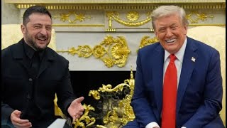 Трамп и Зеленский в Белом доме, 18 августа 2025 [ русский перевод ]