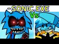 Friday Night Funkin' VS Minus SONIC.EXE FULL WEEK + Cutscenes & Endings (FNF Mod/Hard/Secret) Scary