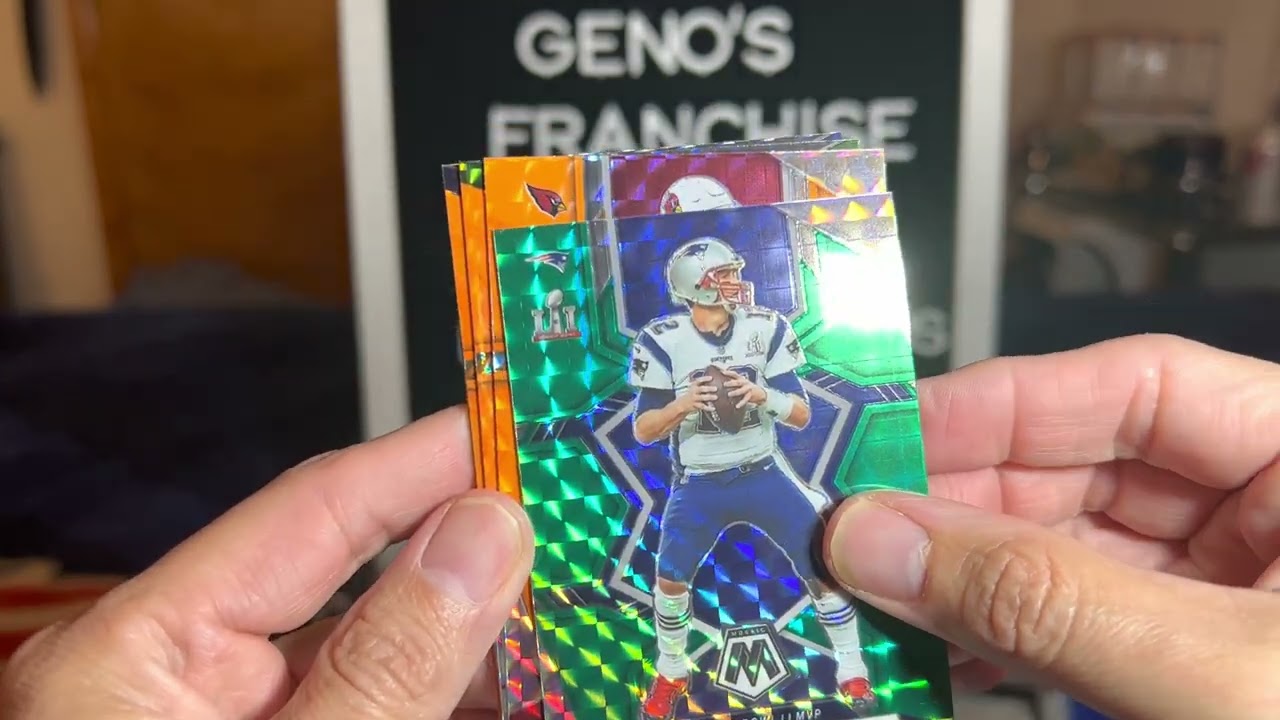 CASE HIT?? 2022 MOSAIC FOOTBALL HANGER PACKS. 1ST Look & WOW Orange Reactive Parallels Look Amazing