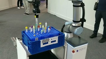 ER FLEX Mobile Cobot Lab Automation Application Demo