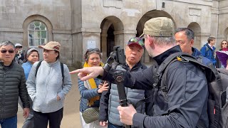Rude Morons Confronted for Walking into King's Guards restricted Areas! by The King's Guards and Horse UK 11,668 views 3 days ago 1 hour, 12 minutes