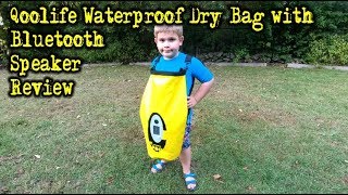 Qoolife Waterproof Dry Bag with Bluetooth Speaker Review