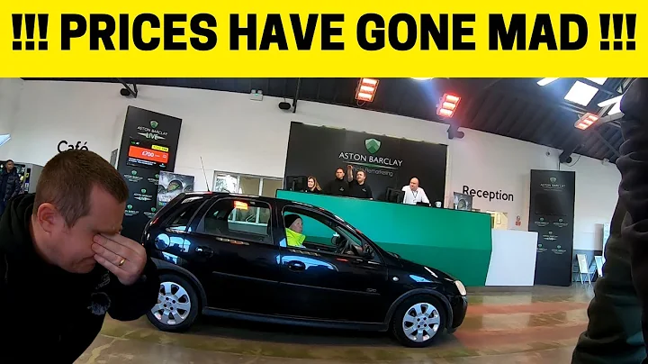 CAR AUCTION PRICES HAVE GONE CRAZY (UK CAR AUCTION)