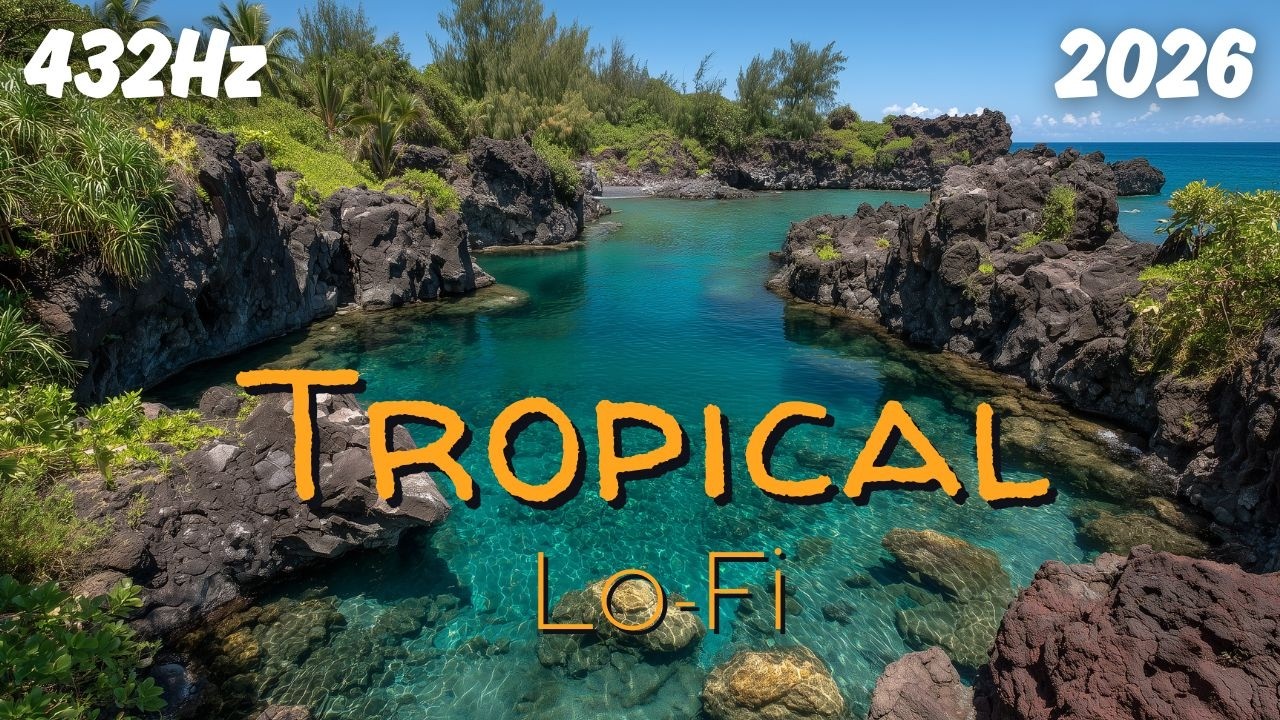 432Hz Soft Hawaiian Lo-Fi | Deep Relaxation Mix 2026 🏝️🎶