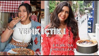 Keşi̇f Vlog - Yedi̇k İçti̇k / Pi̇zanoda Pi̇zza - B Blokda Cheesecake / Bu Arada