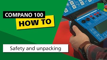 COMPANO 100 Do It Yourself tutorial 01: Safety and unpacking
