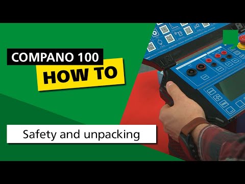 COMPANO 100 Do It Yourself tutorial 01: Safety and unpacking