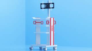 Medical Endoscopy Trolley