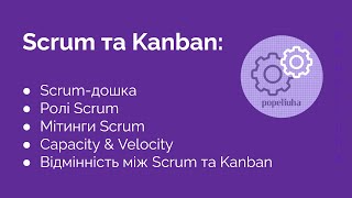 5. Scrum, Всі мітинги Скраму. Velocity, Capacity. Kanban