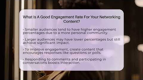 What Is A Good Engagement Rate For Your Networking Content? - Everyday-Networking