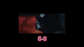 Luke Skywalker (prime) Vs Darth Vader (prime) #fyp #short #starwars #edit #shorts