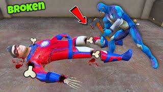 Rope Hero Broked 206 Bones Of Super Hero In Gta 5 | Super Hero Dead Body | Rope Hero Vice Town Gta V screenshot 2
