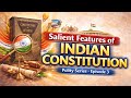 Indian Constitution – Salient Features Explained Visually | Polity Episode 3 | UPSC - 2026