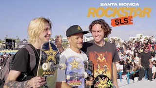 Rockstar Energy Crew Chris Joslin, Braden Hoban, Lazer Crawford Shut Down SLS Santa Monica