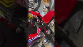 2022 crf 110 **pro taper** mini se bars installed ** no throttle cable needed**