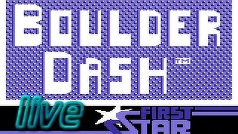 Streaming Boulderdash on real hardware. the Atari 800XL