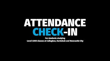 Attendance Check-In