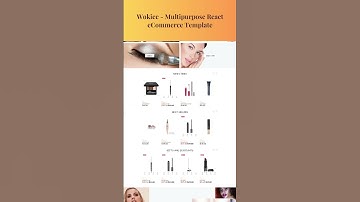 Wokiee - Multipurpose React eCommerce Template #reacttemplate #ecommerce