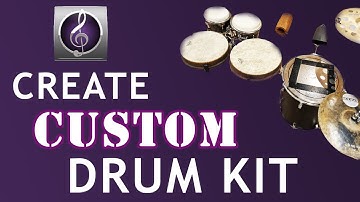 How To Create A Custom Drum Kit in Sibelius