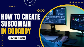 How to create subdomain in go daddy step by step guide | Tech with Raj