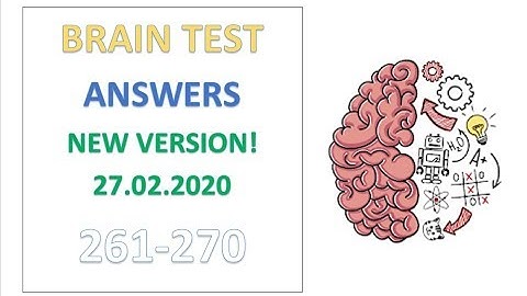 Brain Test Answers-Solutions | Level 261 262 263 264 265 266 267 268 269 270 Gameplay