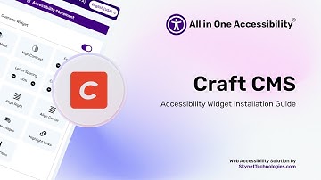 How to enable ADA, WCAG 2.1, Section 508 accessibility on the Craft CMS website?