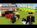 Minecraft: Como hacer un coche Hot Rod, Tutorial.