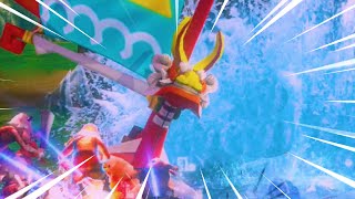 Boat Windmill Car Warriors
