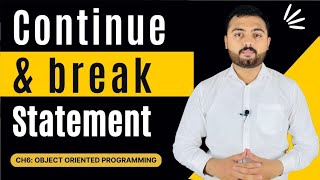 Continue & Break Statement in C++ Language Urdu/Hindi