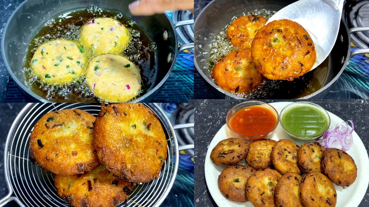 ਘਰ ਵਿੱਚ ਆਲੂ ਟਿੱਕੀ ਬਣਾਉਣ ਦਾ ਸਭ ਤੋਂ ਸੌਖਾ ਤਰੀਕਾ।Crispy Aloo Tikki-Easy Potato Cakes Recipe।आलू टिक्की।