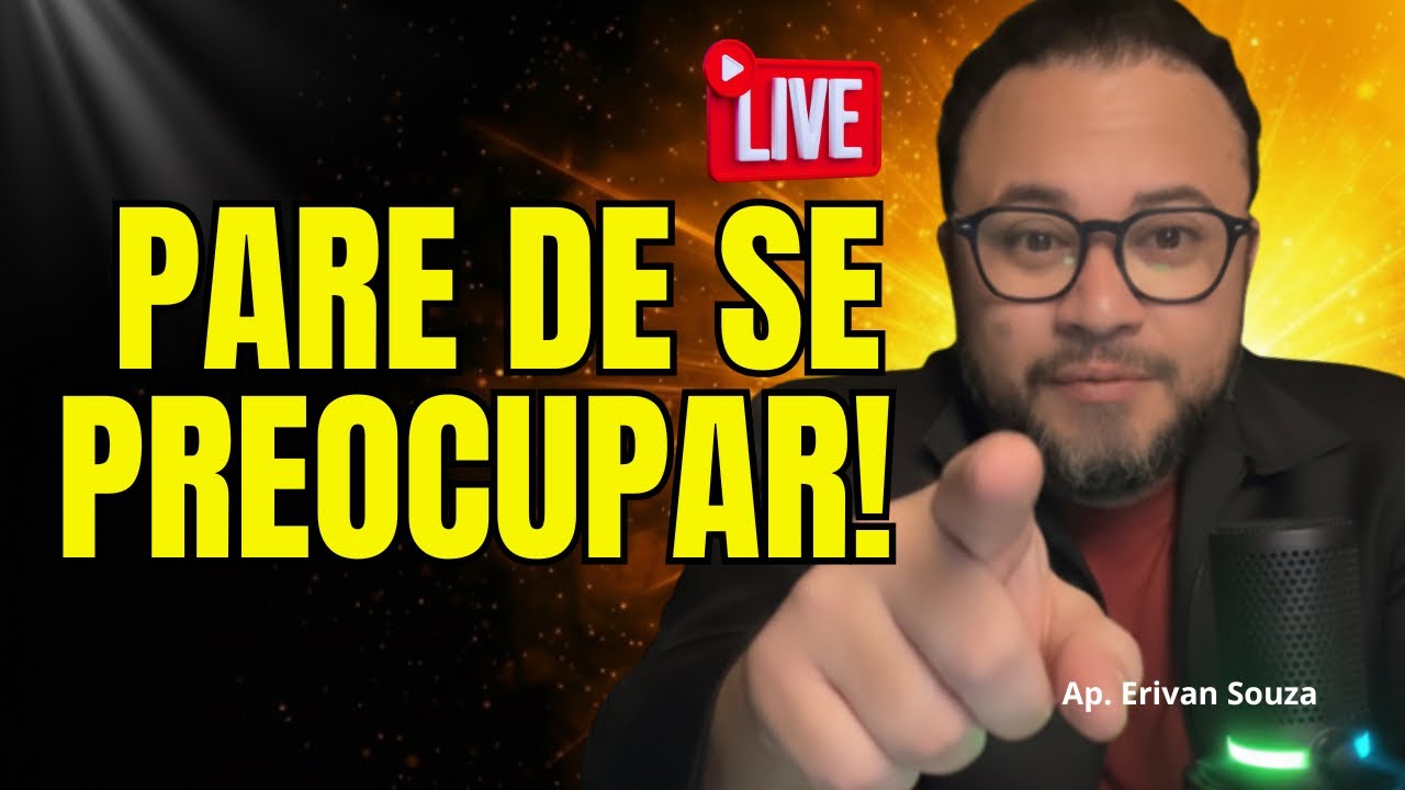 🔥 DEUS MANDA TE DIZER: PARE DE SE PREOCUPAR COM ISSO 🙏