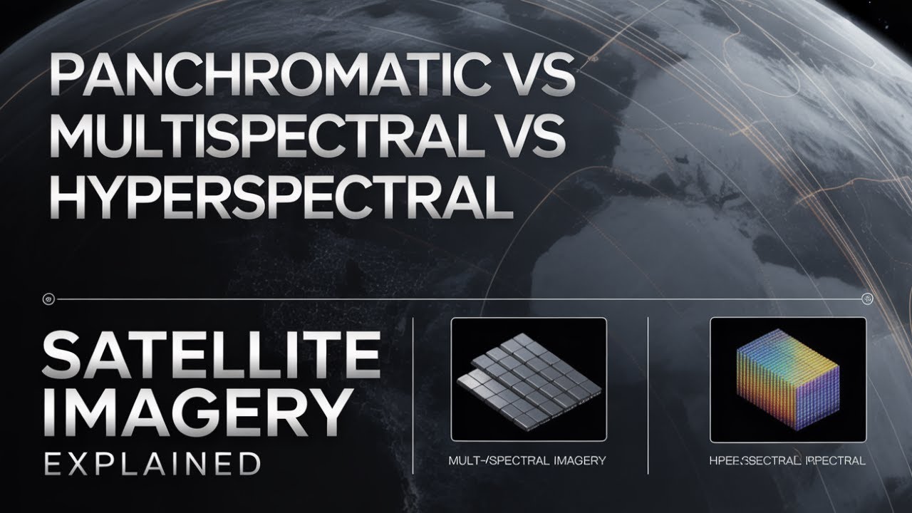 Panchromatic vs Multispectral vs Hyperspectral Imagery Explained ...