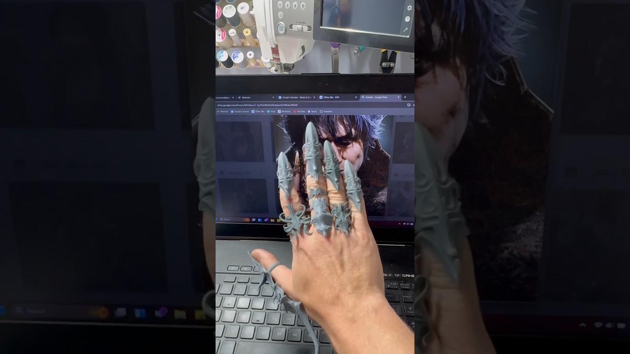 Continuing work on Gortash with the Gauntlet of the Tyrant. Files by @krotek_ink on IG & Etsy
