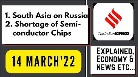 14th March 2022 | Gargi Classes News & Explained Analysis | Rajani Kant Lata