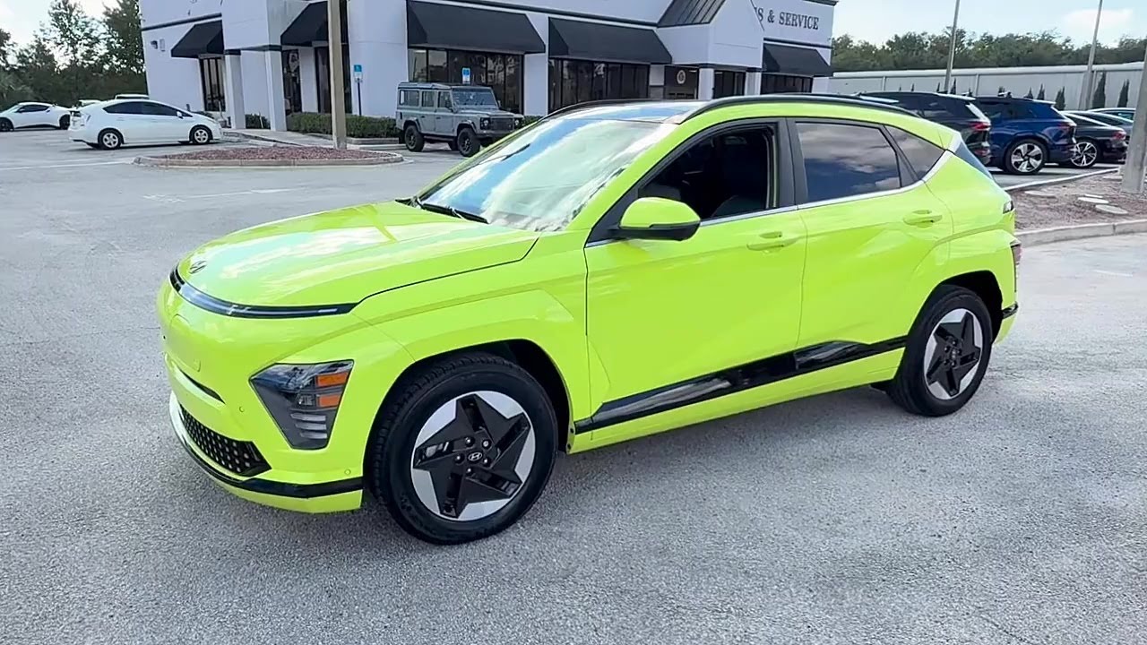 USED 2024 HYUNDAI KONA ELECTRIC LIMITED - NEW $42,905.00 at World Imports USA - Beach Blvd (USE...