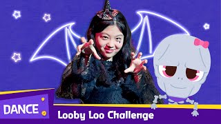 Looby Loo Dance Challenge 💜| Halloween Dance Party! 🎃| Dragon Dee Halloween Song