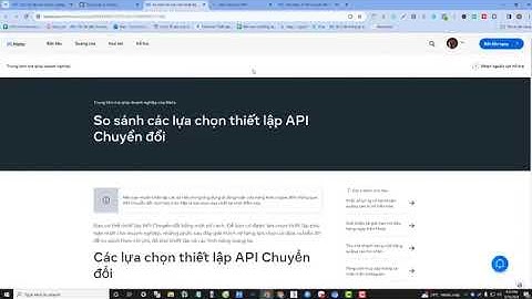 Cài Đặt API Chuyển Đổi - Tối Ưu Chi Phí Quảng Cáo Facebook