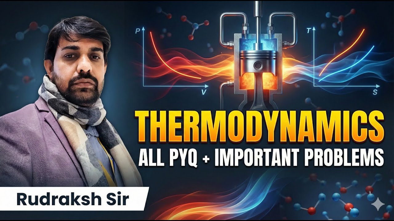 Thermodynamic | Pyqs And Important Question | By Rudraksh Sir | Meridian Academy