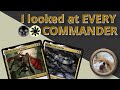 I Looked at Every Single Commander, Here Are the Most Interesting Ones: Black White Edition