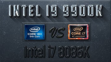 Intel i9 9900K vs i7 8086K Benchmarks | Test Review | Comparison | Gaming | 10 Tests