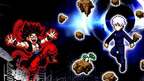 Xeno Vegito SSJ4 V3 OP VS Limitless Gojo V2 OP in Jump Force Mugen