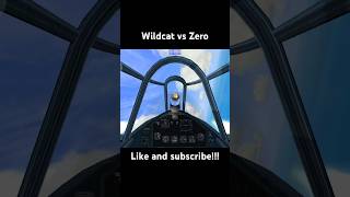 Wildcat vs Zero #combat #explosion #cfs3 #wildcats #f4f #zero #ww2 #pacific #fire #wingman #usa