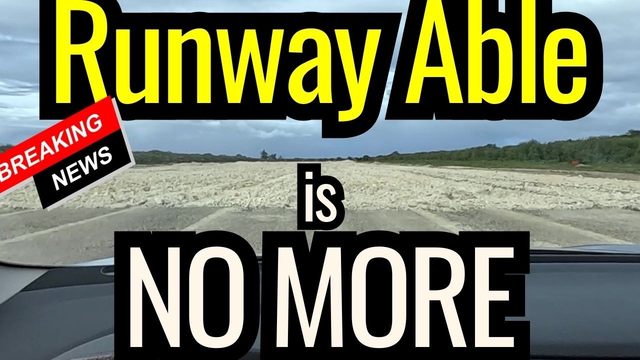 Историческая взлетно-посадочная полоса разрушена | Срочные новости