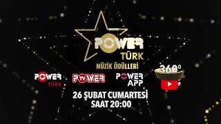 PowerTürk Müzik Ödülleri Ödül Töreni 26 Şubat'ta!