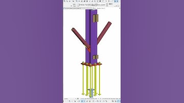 Archicad 27: Steel Structures - Connecting Column to Foundation