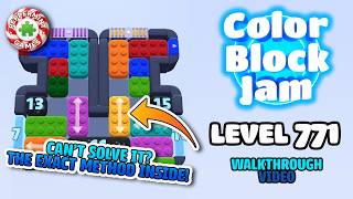 Color Block Jam - Level 771 Walkthrough Solution