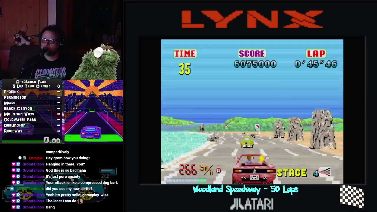 Outrun (GBA) Route E in 