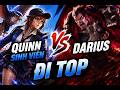 Quinn sinh viên đi Top sát thương vô tận #QuinnTop #TopLane #QuinnVsDarius #LMHT #HighlightLMHT