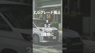 ノア・ヴォクシー一部改良の概要