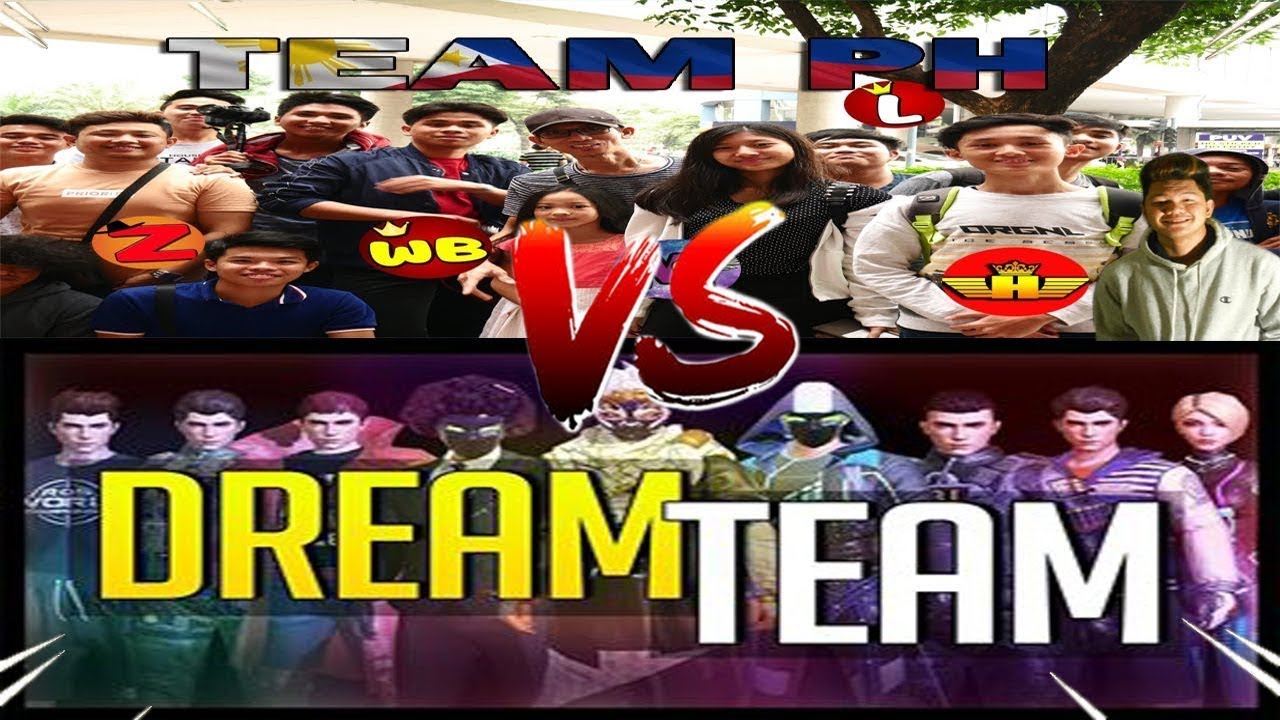 TEAM PH VS DREAM TEAM UNEXPECTED MEET IN GAME! Rules Of Survival